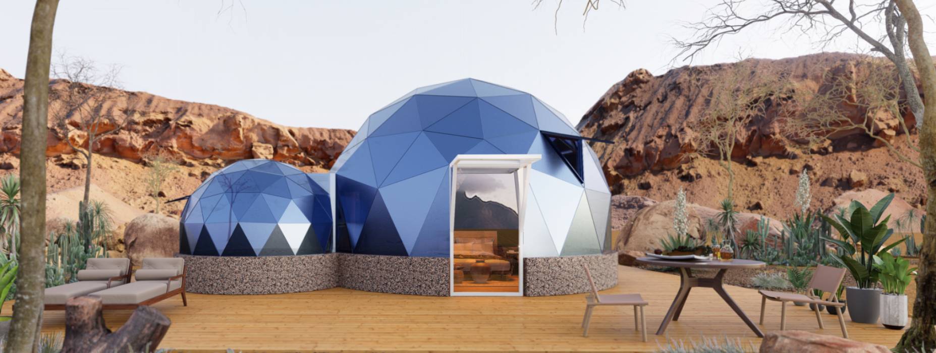 衢江区球形智能光伏玻璃星空房